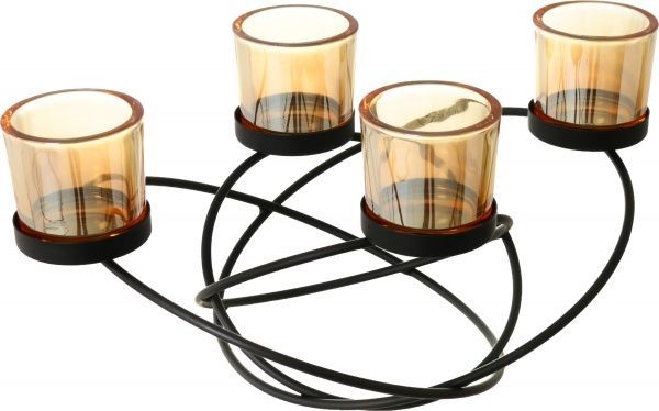 Подсвечник Завиток 43x5x13.5 см