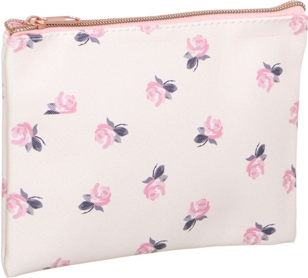 Пенал на блискавці Романтика ID13666 NINGBO JOHNSHEN STATIONERY CO.,LTD світло-рожевий із малюнком