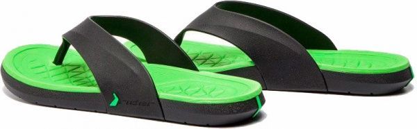 Вьетнамки Rider 82495_21675 р. 44 черный с зеленым