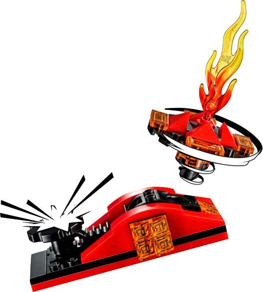 Конструктор LEGO Ninjago Удар спин-джитсу – Кай против Самурая 70684