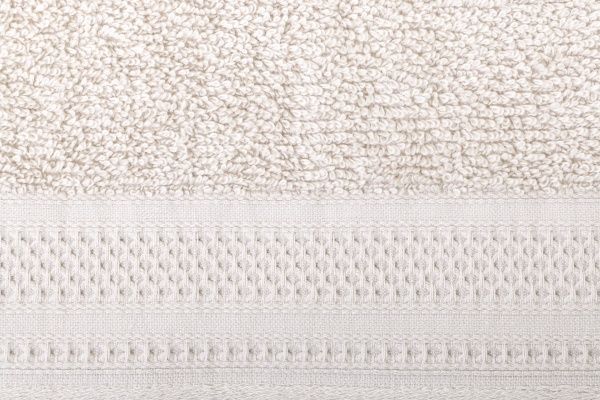 Рушник махрове Microcotton 68x127 см бежевий 