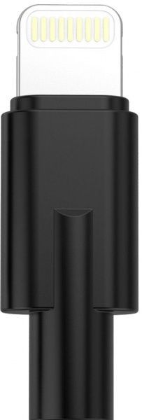 Кабель Nomi Lightning – USB 1 м черный (480527) dcpq 10i