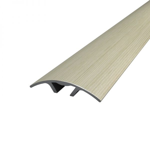 Порожек алюминиевый декоративный АЛЮПРО скрытый крепеж 28,2x2710 мм дуб беленый 