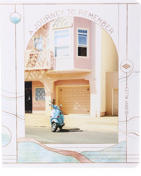 Зошит шкільний уф-лак 48 аркушів у лінійку в асортименті Мрії збуваються