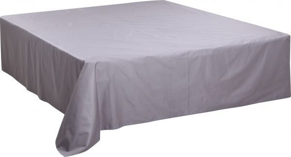 Комплект постільної білизни Solid сімейний сірий La Nuit 