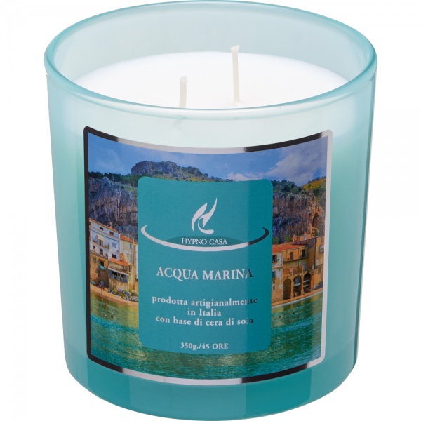 Свеча ароматическая Hypno Casa ACQUA MARINA 350г 