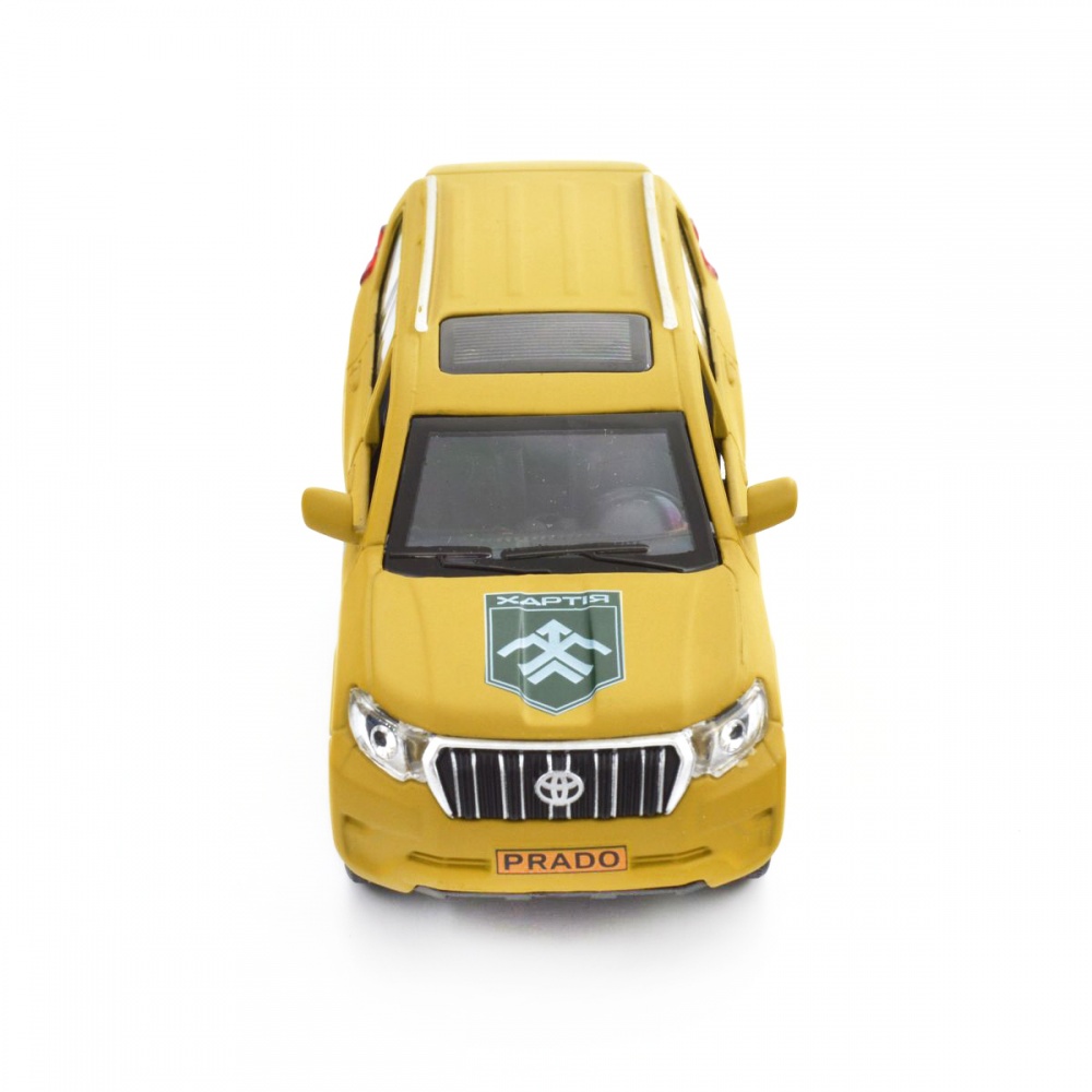 Автомодель TechnoDrive 1:32 серии Шевроны Героев Toyota Prado Хартия KM6188