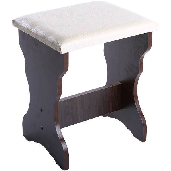 Табурет кухонный Компанит Т-2 венге/слоновая кость 420х360х290 мм