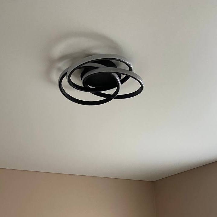 Світильник стельовий LED CONCEPT LED BELVILLE R RC 110 Вт чорний 2800-6000 К