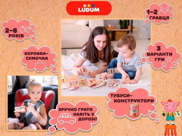 Игра настольная Ludum Мистер Свин LG2046-55