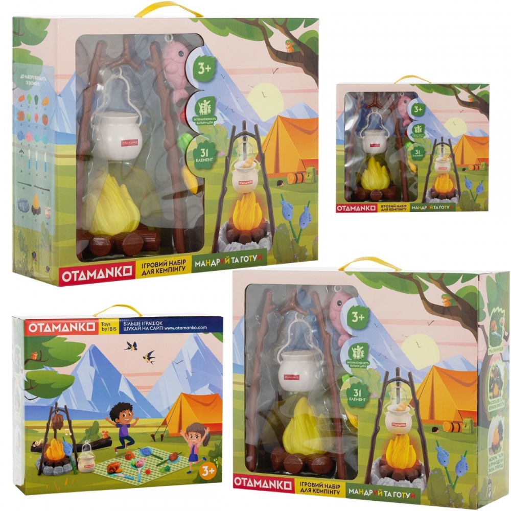 Ігровий набір OTAMANKO Мандруй та готуй 532.02.59