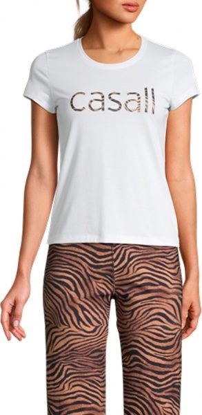 Футболка Casall Heritage Logo Tee 19170-001 38 білий