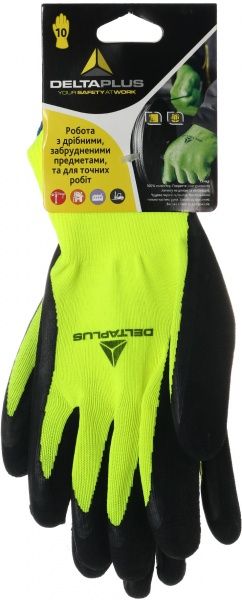 Перчатки Delta Plus с покрытием латекс XL (10) WUAVV73310