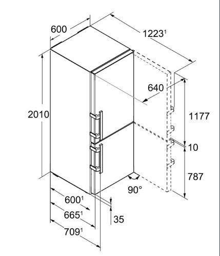 Холодильник Liebherr CNef 4835