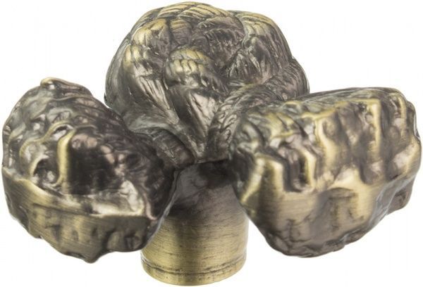 Ручка-кнопка атласная бронза Kerron EL-7130 MAB