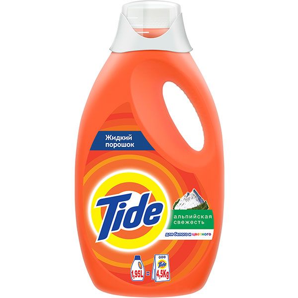 Гель для прання Tide Альпійська свіжість 1.95 л