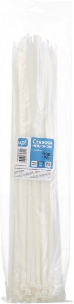 Стяжка кабельная UP! (Underprice) 7.2х500 мм 100 шт. белый 