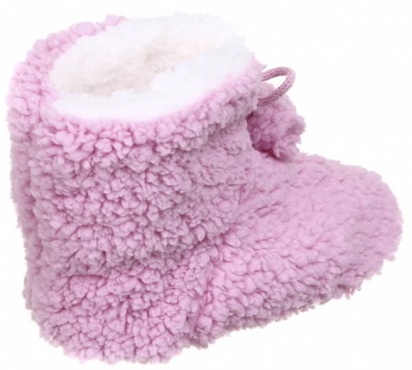 Капці дитячі Maxwin KIDS Шіппі з помпонами р.29 рожевий 