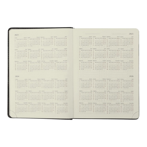 Дневник датированный COMBI серый Buromax A5 2024