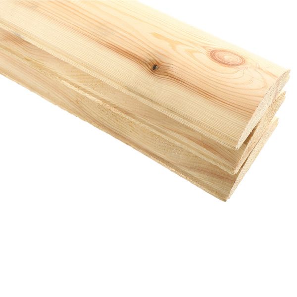 Блок-хауз сосновий цілий 3000x120x40 мм 3 шт