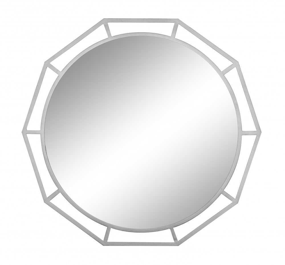 Зеркало в алюминиевой раме