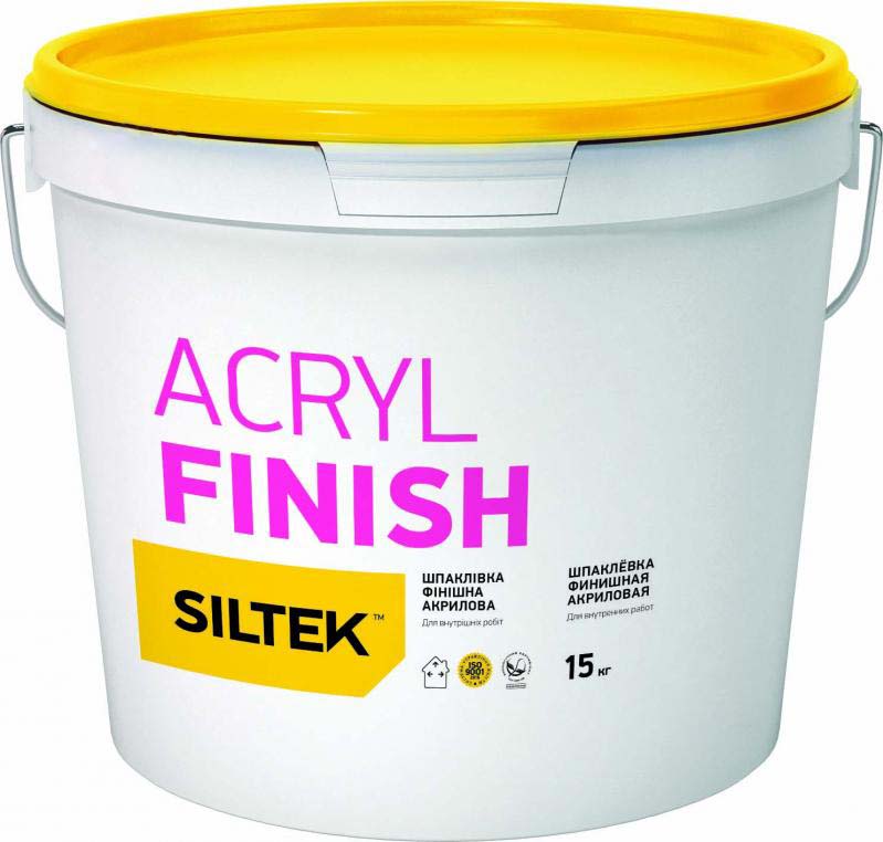 Шпаклевка Siltek Acryl Finish 15 кг
