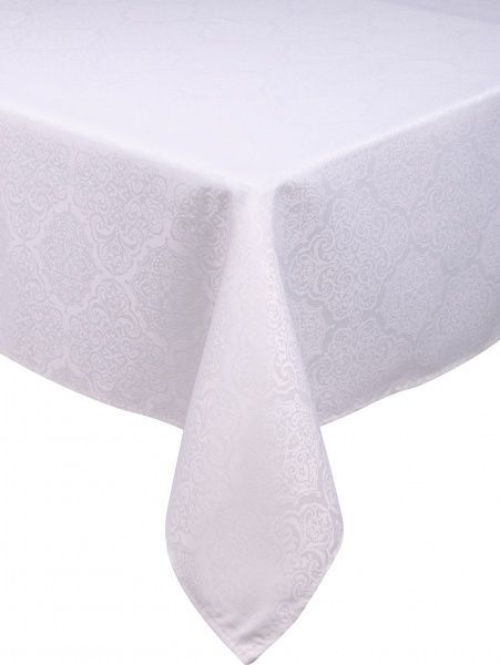Скатерть Jacquard 140x220 см айвори Home Beyond 