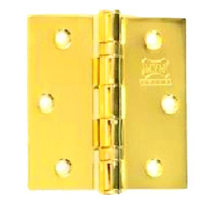 Завіса універсальна M-4402 AB 75x75x2 мм полірована латунь