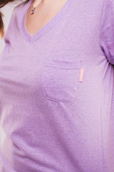 Футболка Avecs AV-30330/6 44 фіолетовий