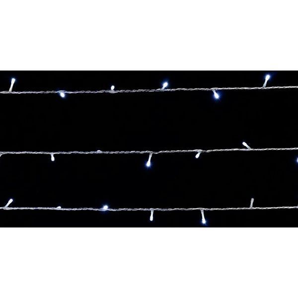 Гирлянда линейная LED 300 ламп 30 м холодно-белая