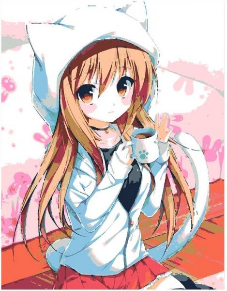 Набір, техніка акриловий живопис за номерами Няшка Rosa Start 