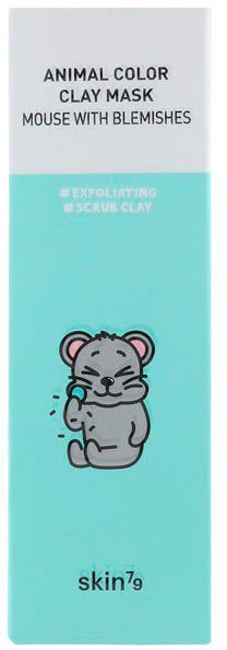 Маска для лица Skin79 Animal Color Clay Mask Mouse With Blemishes 70 мл 1 шт.