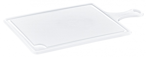 Доска кухонная с ручкой пластик 35,5х22 см AK 018 Fackelmann