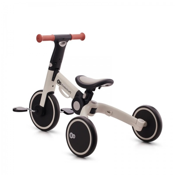 Велосипед детский Kinderkraft 3 в 1 4TRIKE Silver Grey серый KR4TRI22GRY0000 