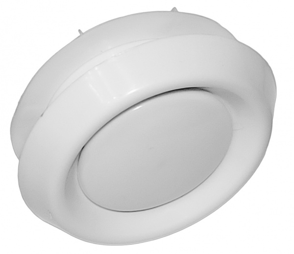 Рамка вентиляційна (анемостат) VP 100 мм пластик білий 