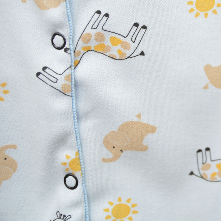 Комбинезон детский для мальчика Blanka Слоненок р.74 голубой