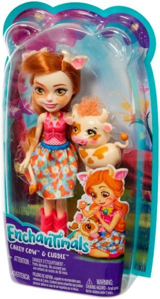 Кукла Enchantimals Коровка Кайла FXM77