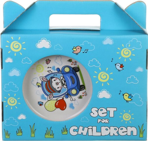Набор детской посуды Веселое путешествие 3 предмета GGP