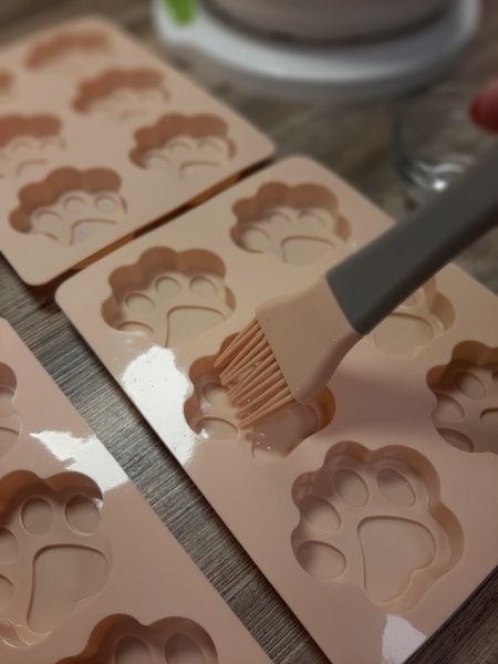 Форма для кексів Лапки 18.5х14х1.7 см 6 шт. 51618443 Flamberg Smart Kitchen