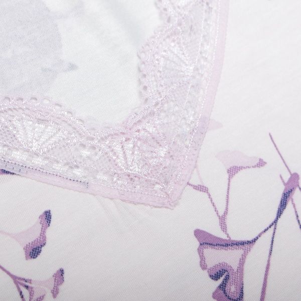 Ночная рубашка Roksana Euphoria 882/60286 р. L белый с розовым 