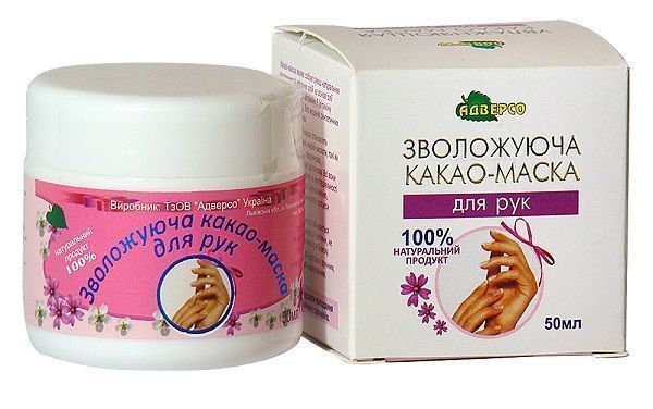 Какао-маска для рук Адверсо Зволожуюча 50 мл