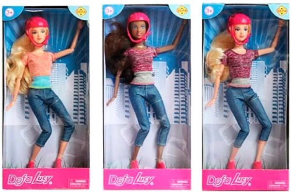 Лялька Defa 8375-BF шарнірна аксесуари В асортименті