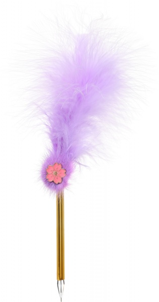 Ручка гелевая детская Перо разноцветное в ассортименте 