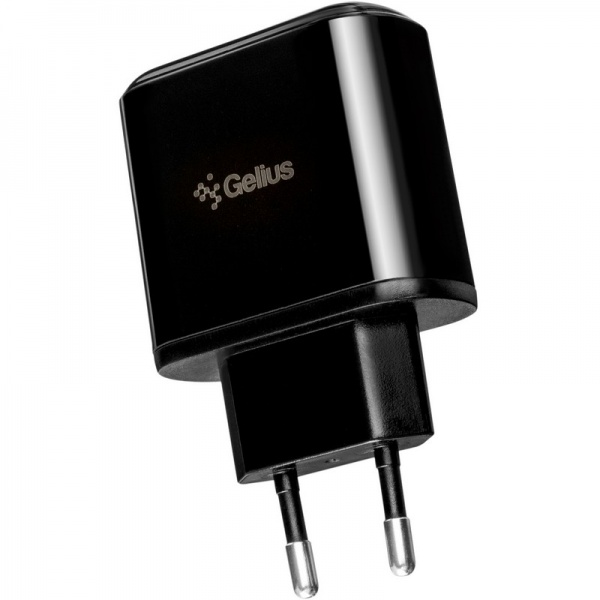 Зарядное устройство Gelius Pro Zion QC3.0 PD2.0 18W с дисплеем / 1USB Type-C(3A) Black (2099900823060) 