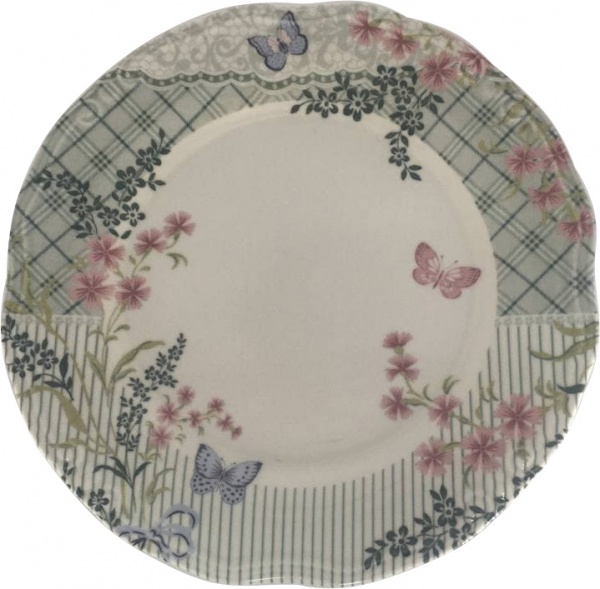 Тарелка обеденная Tiffany Green 21 см Porser Porselen