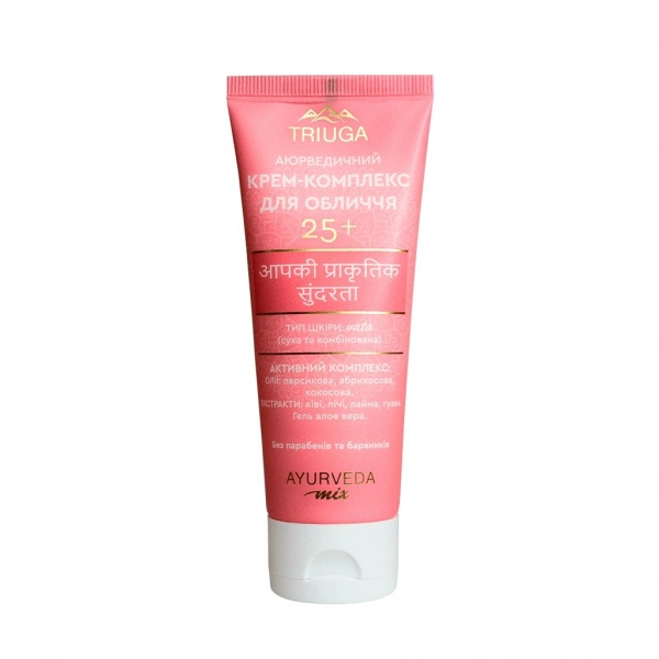 Крем для лица день-ночь Triuga Herbal Ayurveda Mix «25+» для типа кожи vata (сухая и комбинированная) 75 мл