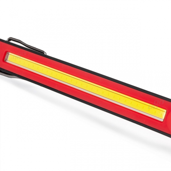 Фонарик карманный AMiO WT01 COB 300Lm красный