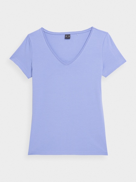 Футболка 4F TSHIRT F1001 4FSS23TTSHF1001-52S р.M фиолетовый