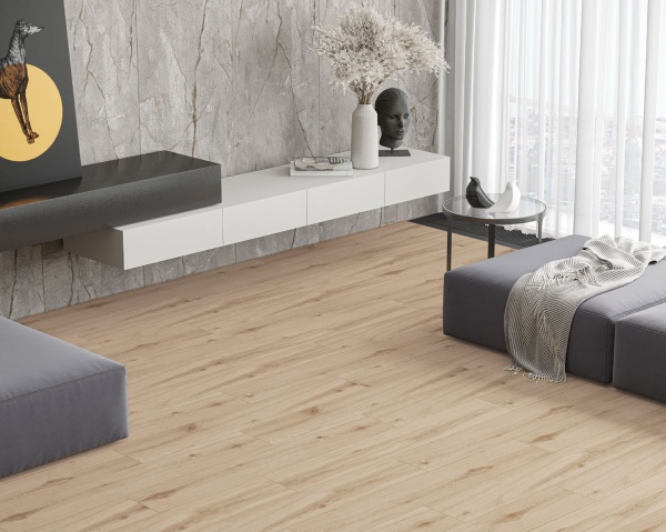 Плитка INTER GRES Napoli коричневий світлий 20x120 /124 031 