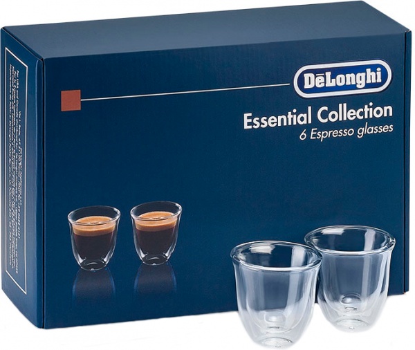 Набор стаканов Delonghi DLSC300 Espresso 6 шт. 